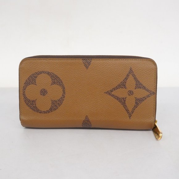 Louis Vuitton Long Wallet Monogram Giant Reverse Zippy M69353 Brown Ladies - Picture 16 of 16